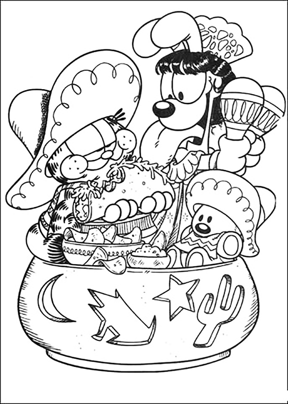 199+ Food Coloring Pages for Adult 127