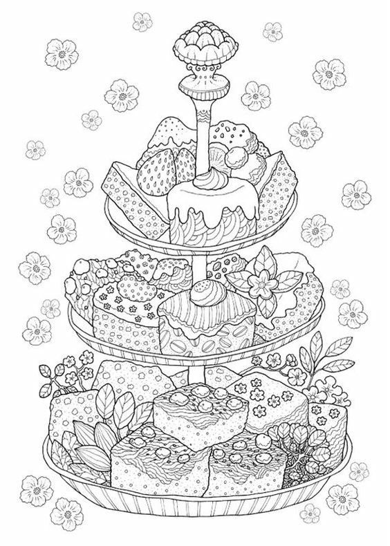 199+ Food Coloring Pages for Adult 131