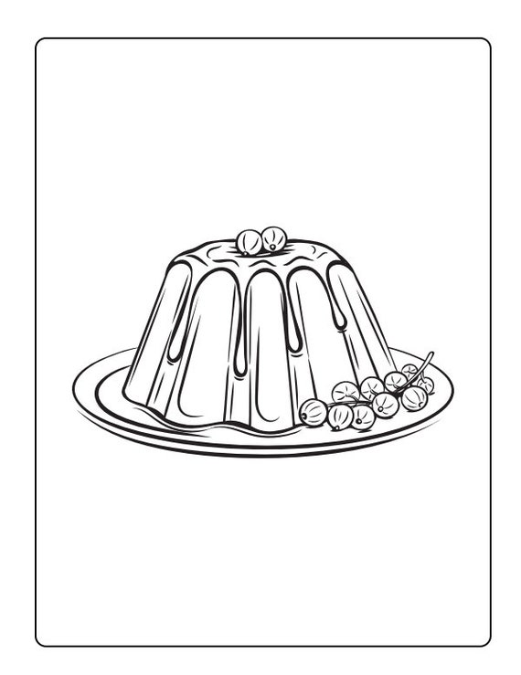 199+ Food Coloring Pages for Adult 138