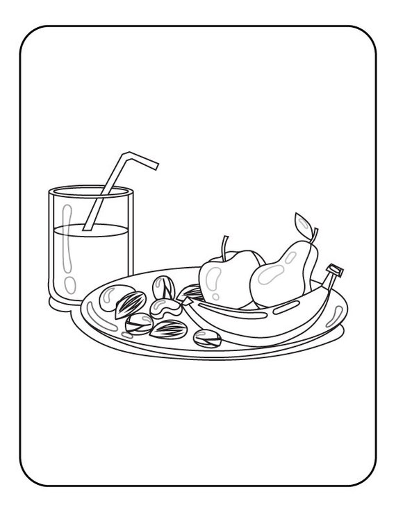 199+ Food Coloring Pages for Adult 139