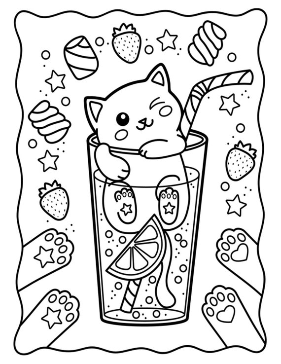 199+ Food Coloring Pages for Adult 142