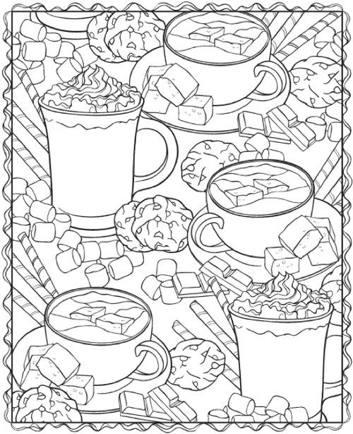 199+ Food Coloring Pages for Adult 150