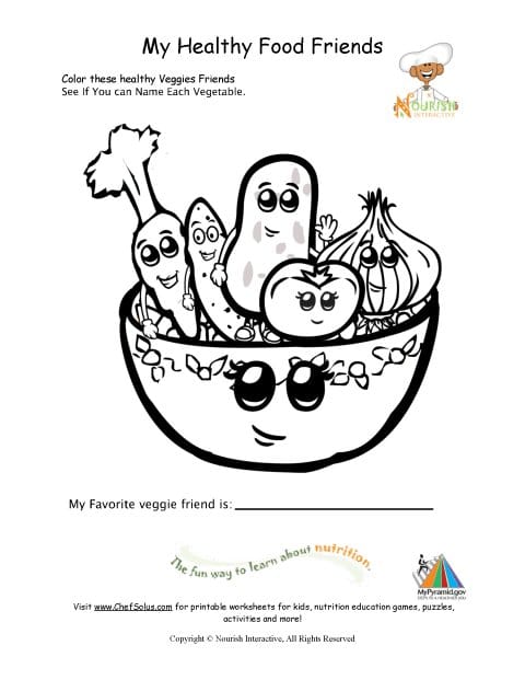 199+ Food Coloring Pages for Adult 153