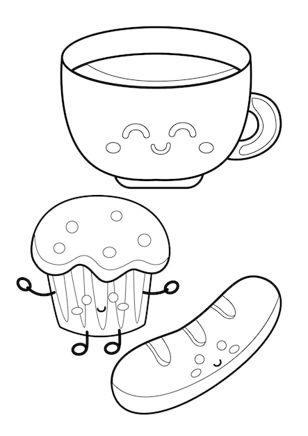 199+ Food Coloring Pages for Adult 155