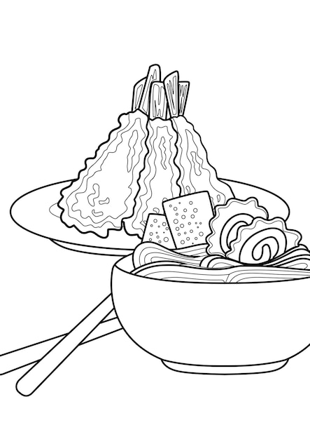 199+ Food Coloring Pages for Adult 156