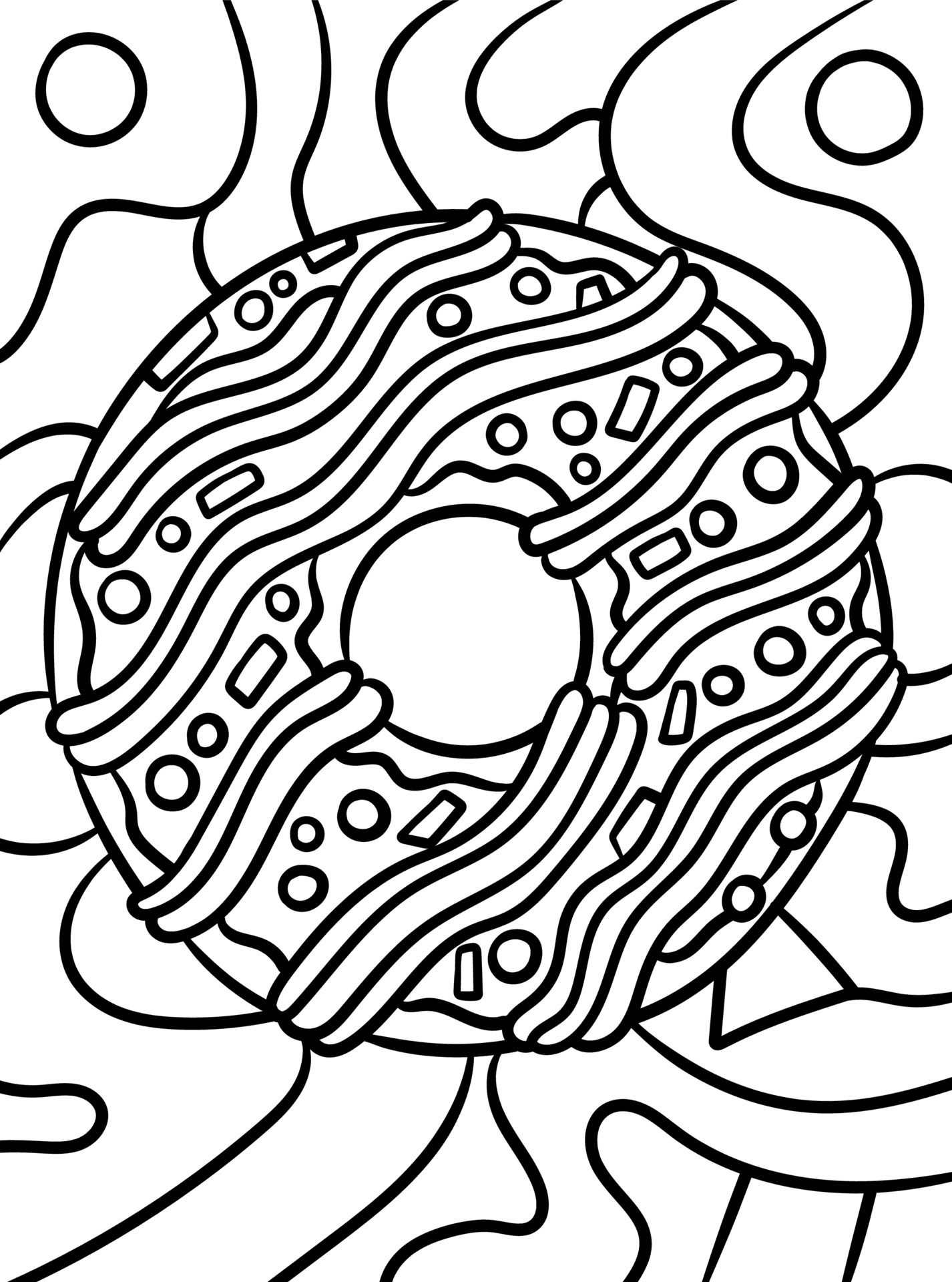 199+ Food Coloring Pages for Adult 16