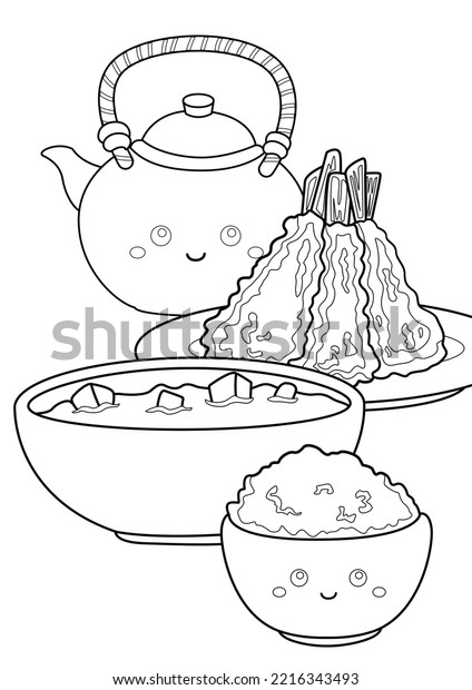 199+ Food Coloring Pages for Adult 162