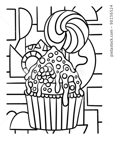 199+ Food Coloring Pages for Adult 167