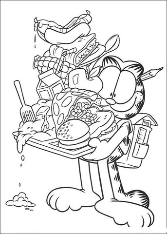 199+ Food Coloring Pages for Adult 176