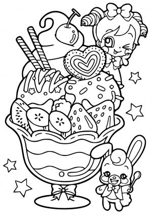 199+ Food Coloring Pages for Adult 177