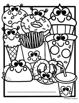 199+ Food Coloring Pages for Adult 184