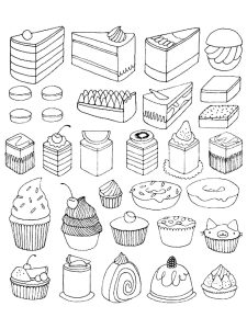 199+ Food Coloring Pages for Adult 197