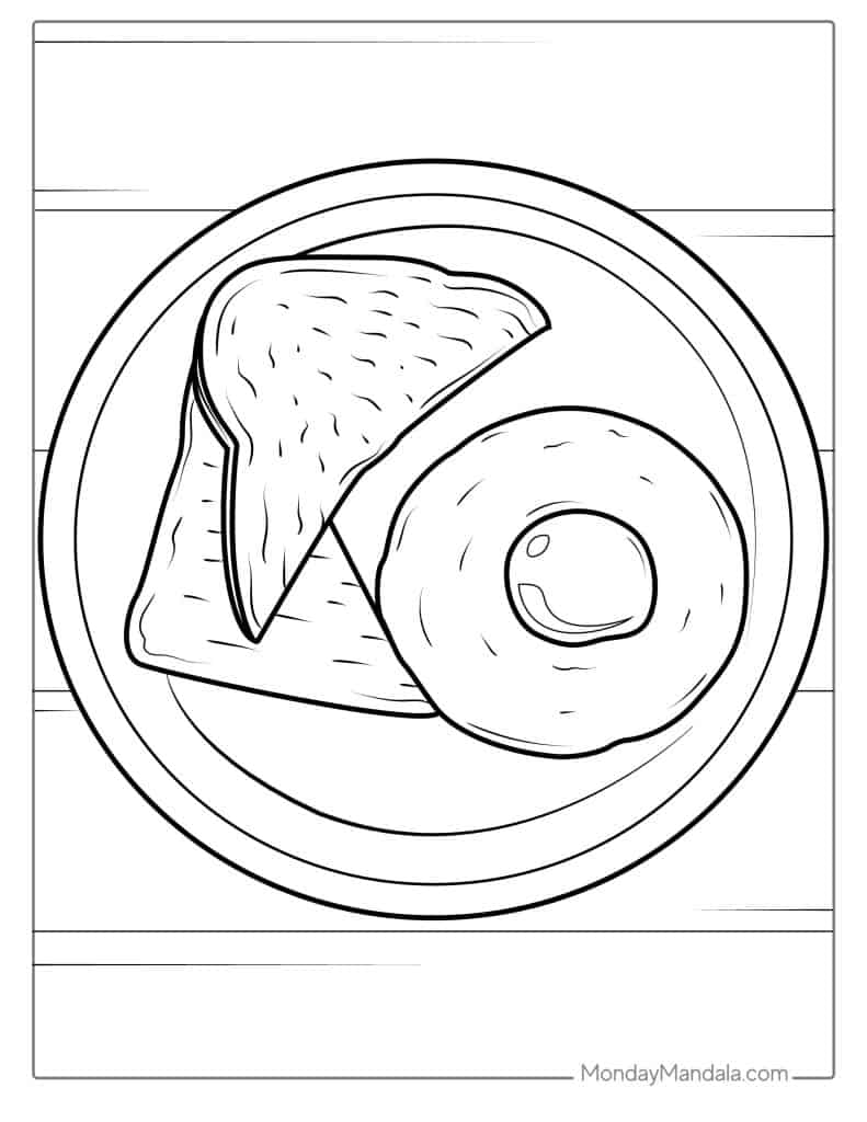 199+ Food Coloring Pages for Adult 36