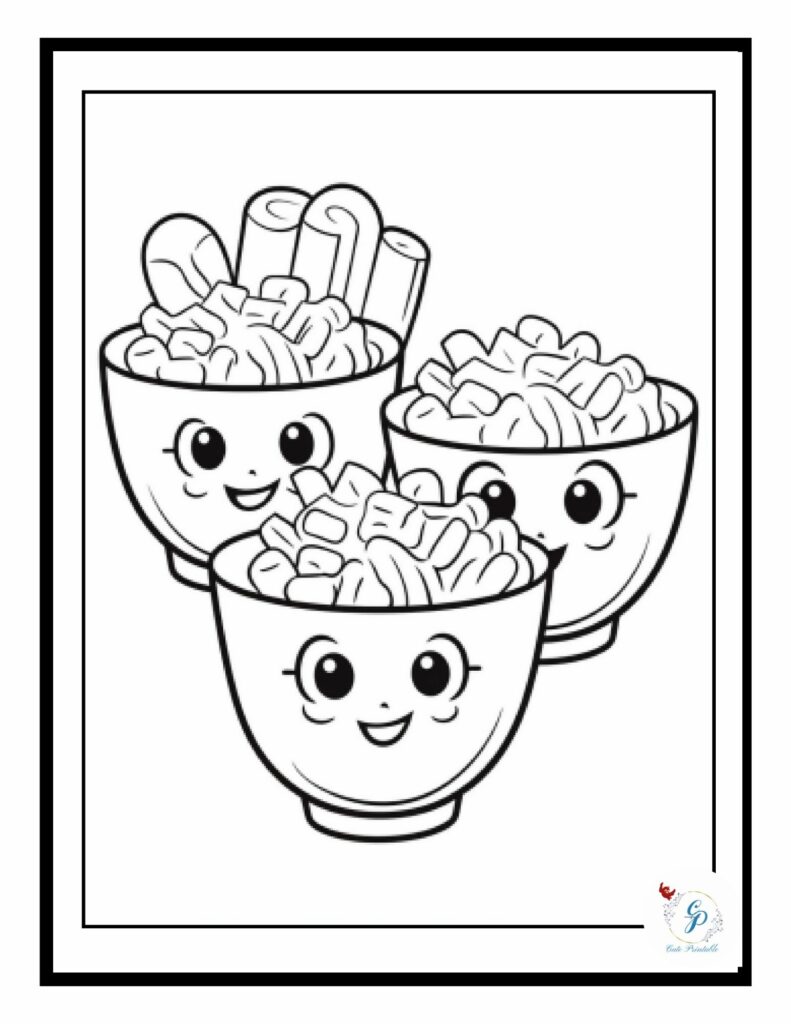 199+ Food Coloring Pages for Adult 44