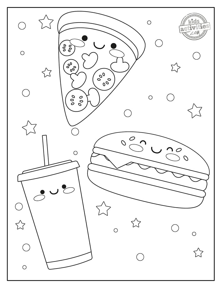 199+ Food Coloring Pages for Adult 84