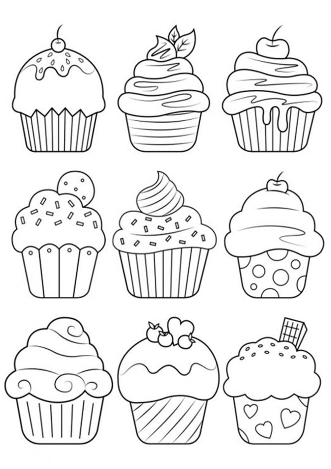 199+ Food Coloring Pages for Adult 89