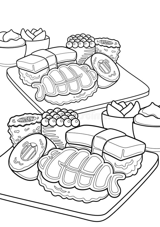 199+ Food Coloring Pages for Adult 97