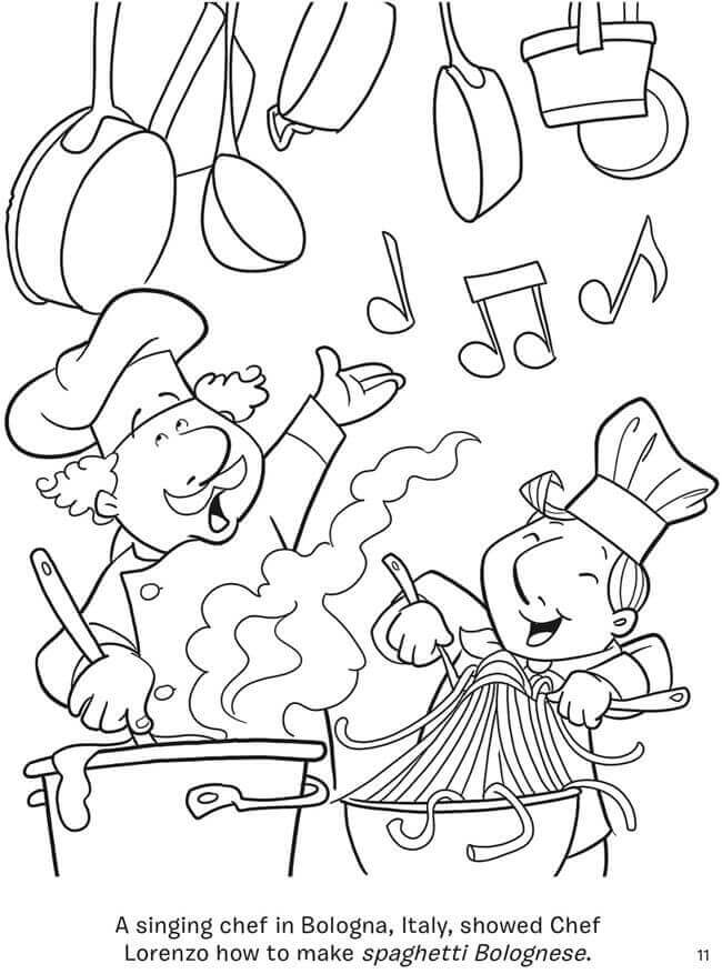 199+ Food Coloring Pages for Adult 98