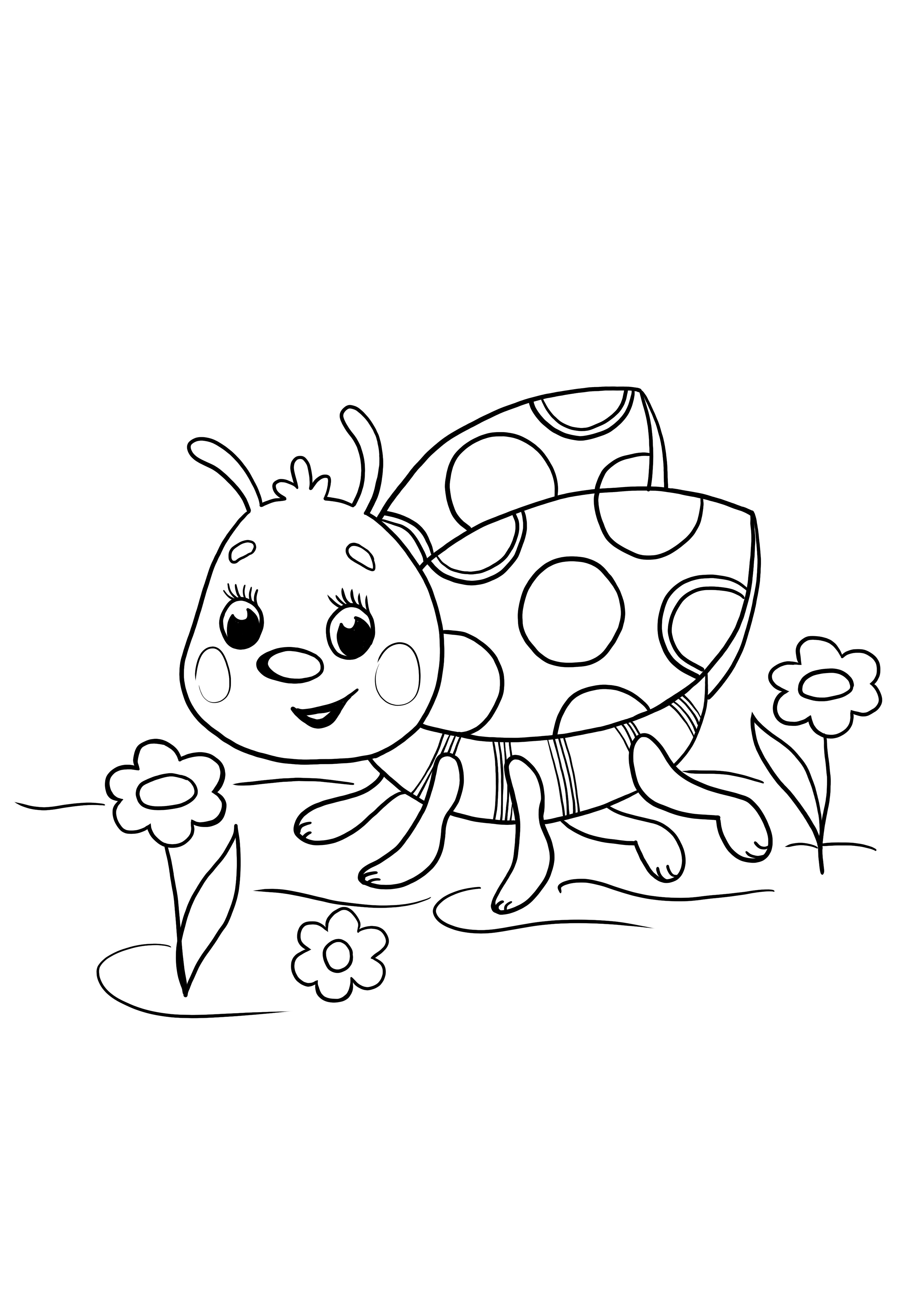 200+ Ladybug Coloring Page Ideas: Cute and Colorful Creations 1