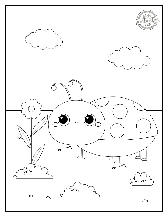 200+ Ladybug Coloring Page Ideas: Cute and Colorful Creations 112