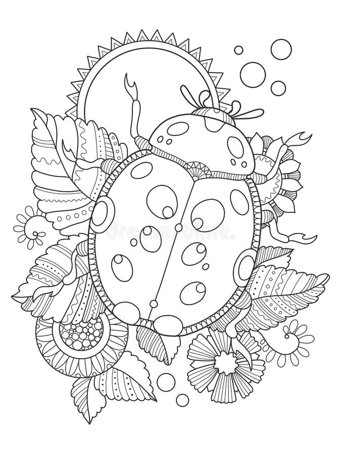 200+ Ladybug Coloring Page Ideas: Cute and Colorful Creations 118