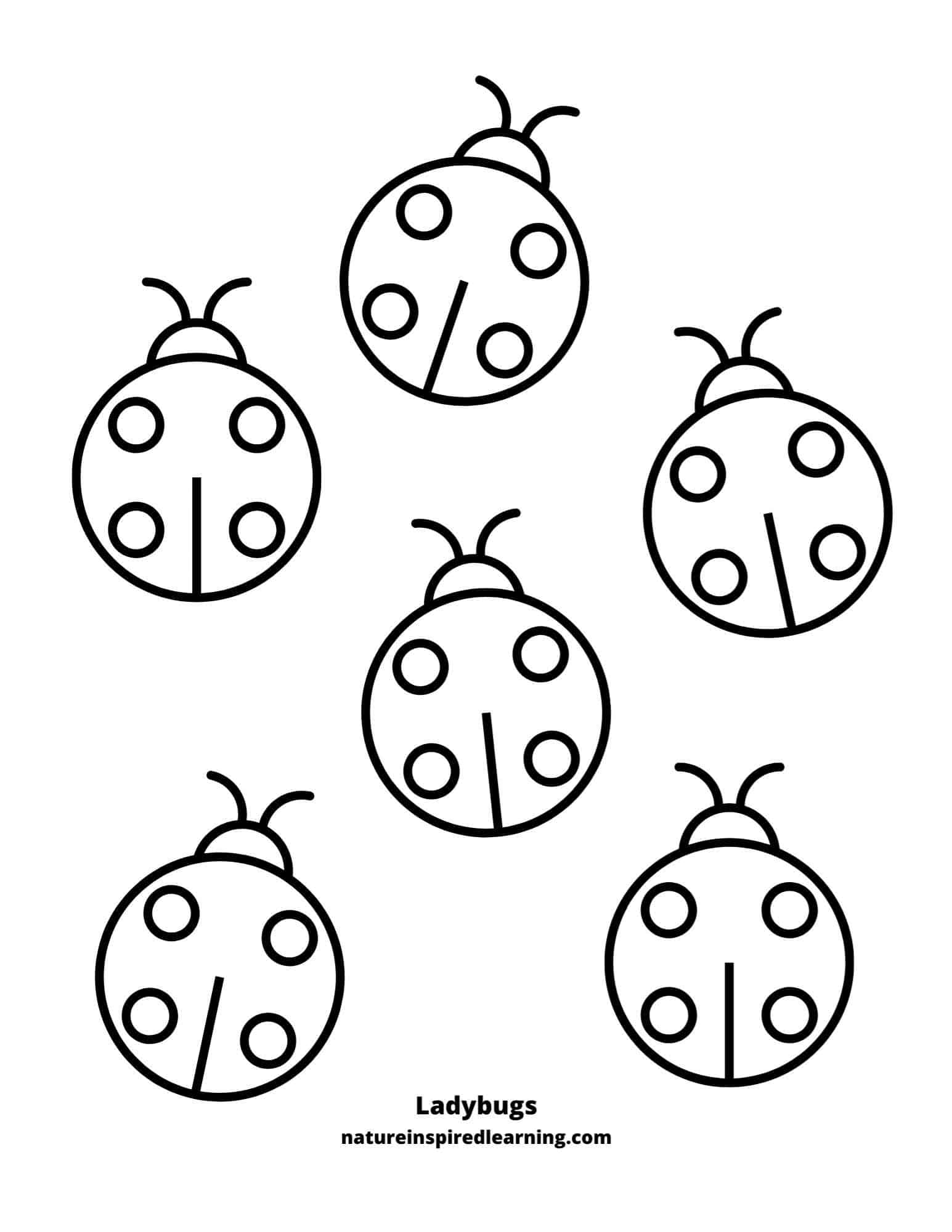 200+ Ladybug Coloring Page Ideas: Cute and Colorful Creations 15