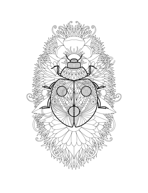 200+ Ladybug Coloring Page Ideas: Cute and Colorful Creations 156