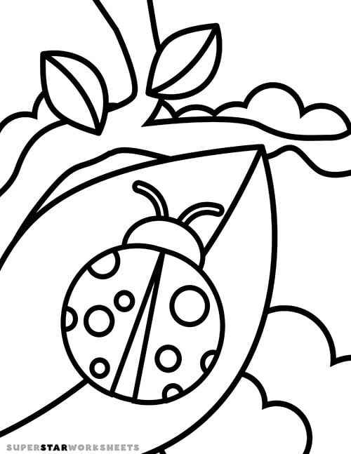 200+ Ladybug Coloring Page Ideas: Cute and Colorful Creations 167