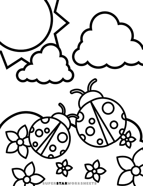 200+ Ladybug Coloring Page Ideas: Cute and Colorful Creations 169