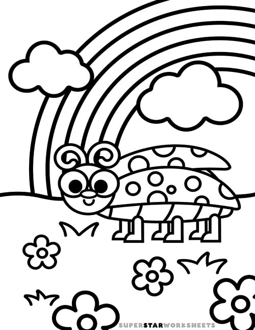 200+ Ladybug Coloring Page Ideas: Cute and Colorful Creations 170