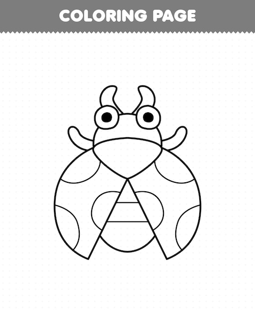 200+ Ladybug Coloring Page Ideas: Cute and Colorful Creations 171