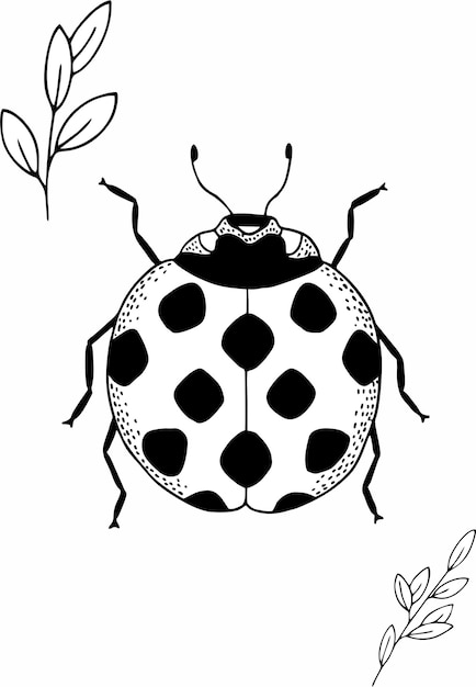 200+ Ladybug Coloring Page Ideas: Cute and Colorful Creations 174