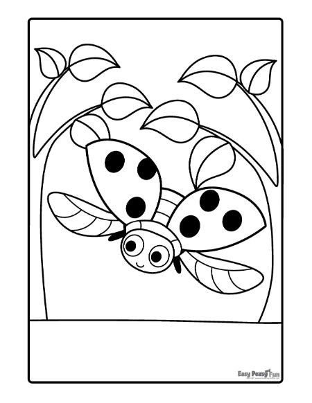 200+ Ladybug Coloring Page Ideas: Cute and Colorful Creations 183