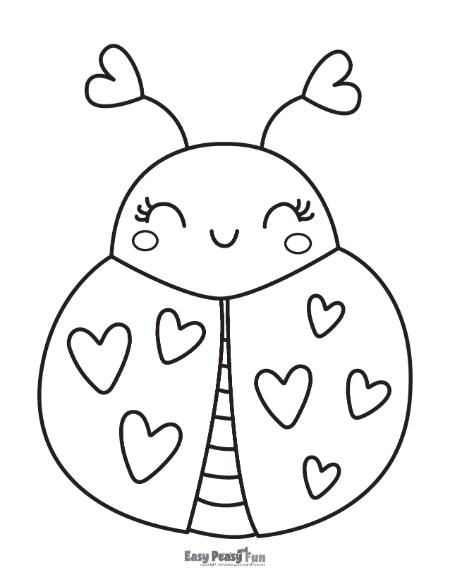 200+ Ladybug Coloring Page Ideas: Cute and Colorful Creations 186