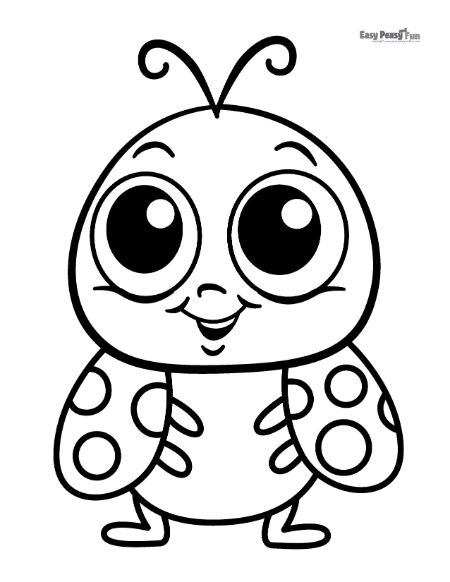 200+ Ladybug Coloring Page Ideas: Cute and Colorful Creations 187