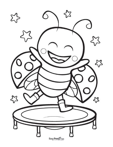 200+ Ladybug Coloring Page Ideas: Cute and Colorful Creations 190