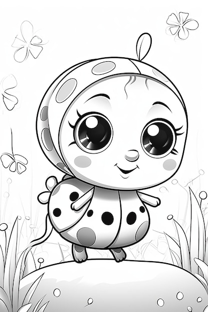 200+ Ladybug Coloring Page Ideas: Cute and Colorful Creations 192