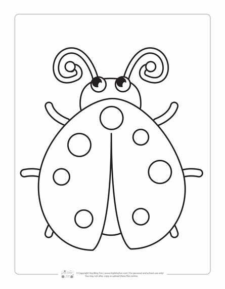 200+ Ladybug Coloring Page Ideas: Cute and Colorful Creations 194