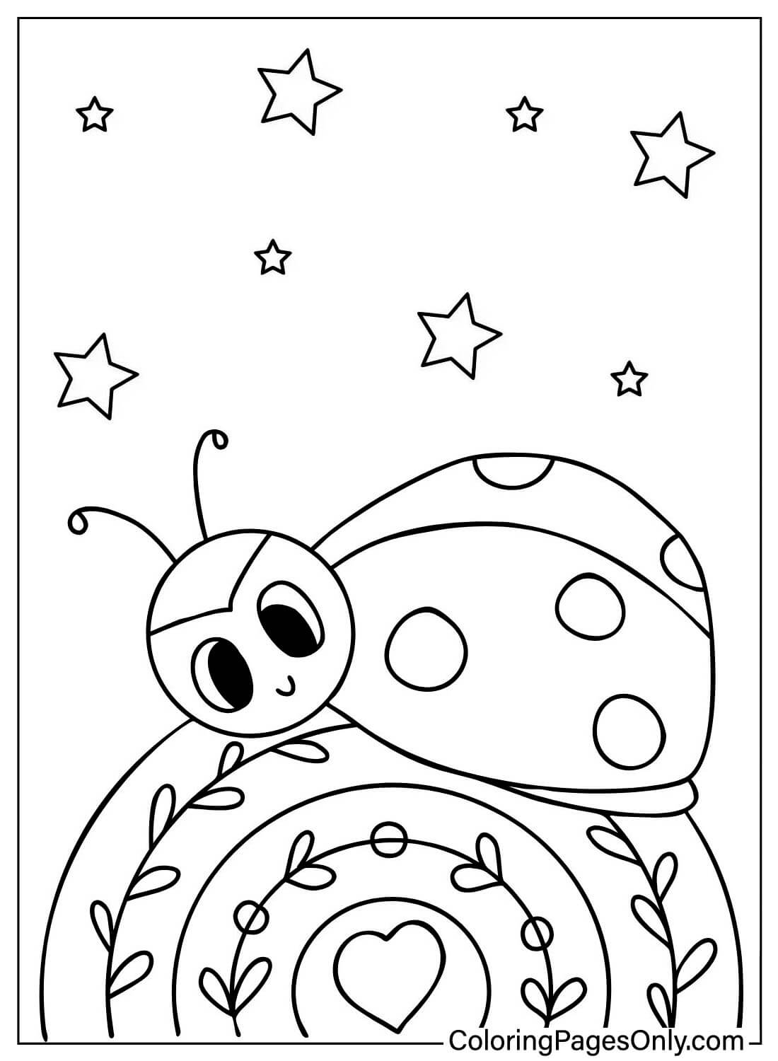 200+ Ladybug Coloring Page Ideas: Cute and Colorful Creations 28