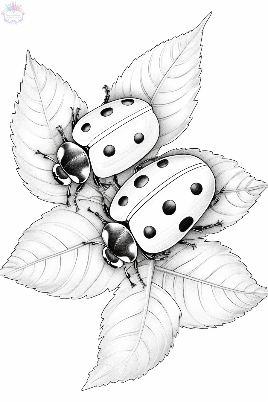 200+ Ladybug Coloring Page Ideas: Cute and Colorful Creations 35