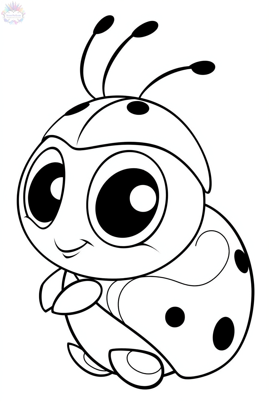 200+ Ladybug Coloring Page Ideas: Cute and Colorful Creations 39