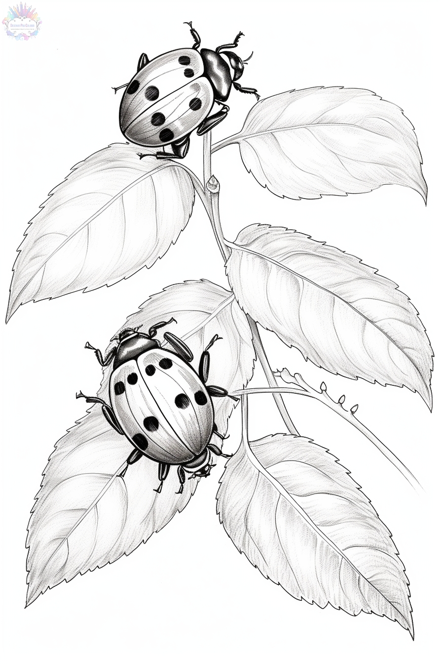 200+ Ladybug Coloring Page Ideas: Cute and Colorful Creations 41