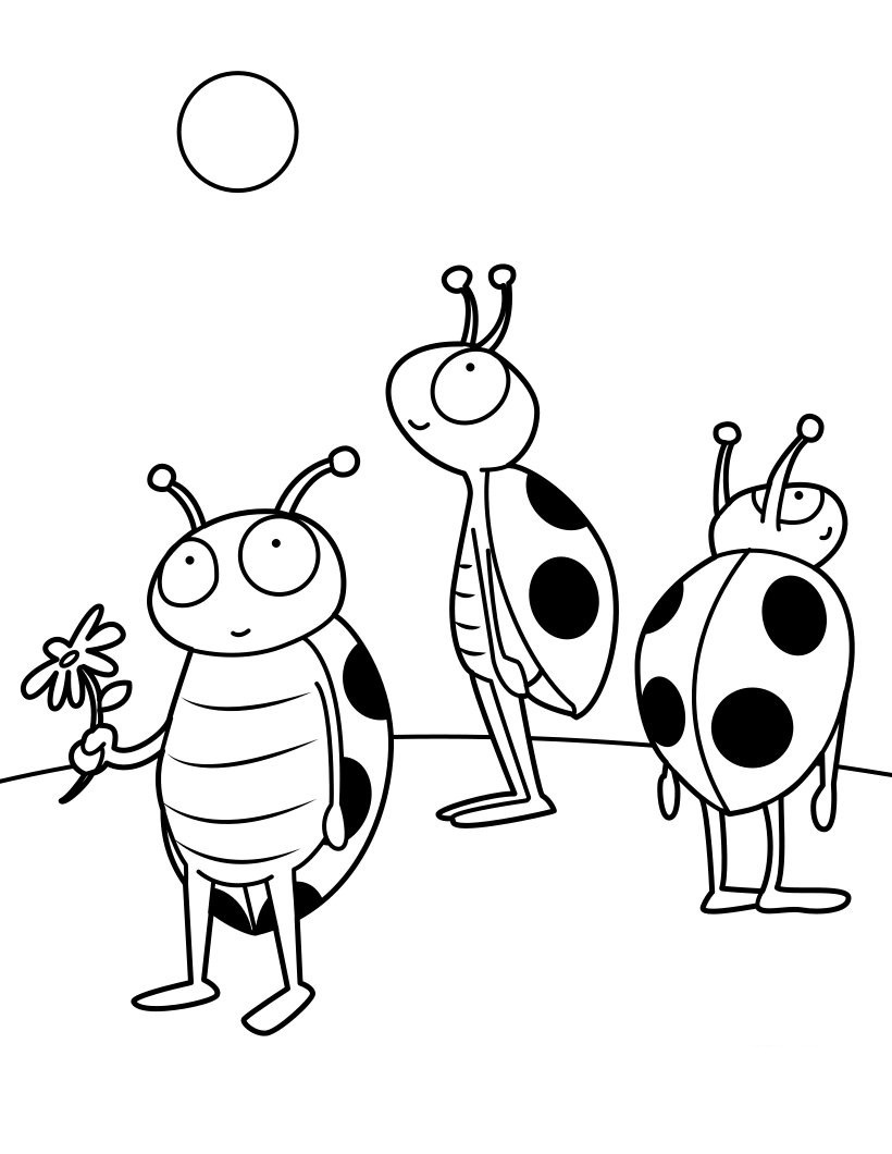 200+ Ladybug Coloring Page Ideas: Cute and Colorful Creations 53