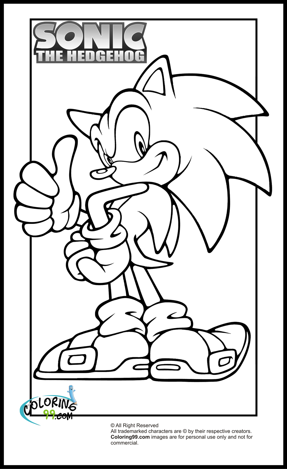 Sonic the Hedgehog Coloring Pages: 155 Exciting Designs for Speedy Fun 1