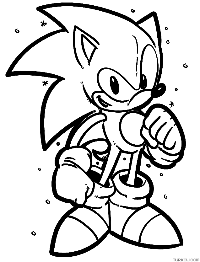 Sonic the Hedgehog Coloring Pages: 155 Exciting Designs for Speedy Fun 10