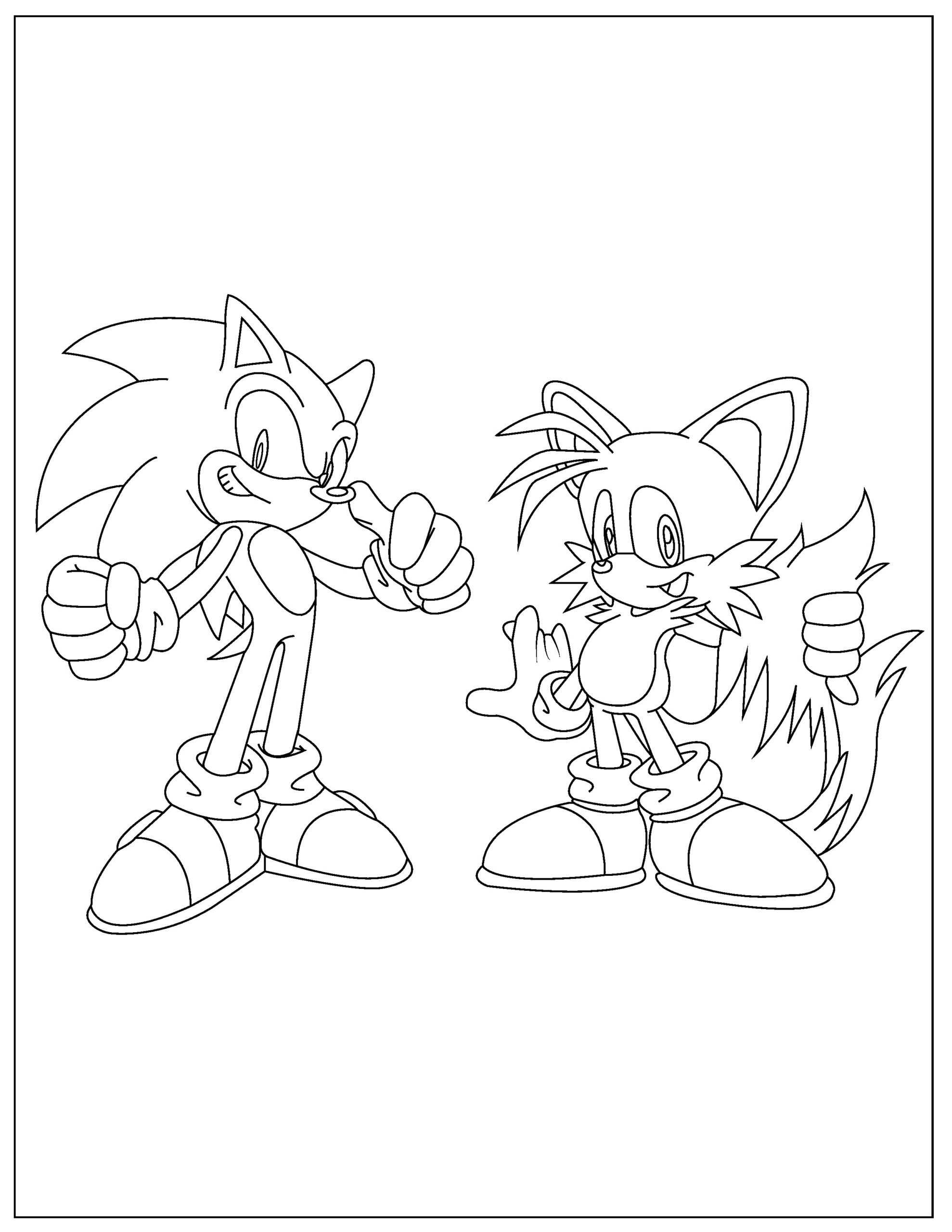 Sonic the Hedgehog Coloring Pages: 155 Exciting Designs for Speedy Fun 100