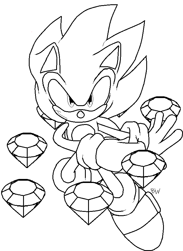 Sonic the Hedgehog Coloring Pages: 155 Exciting Designs for Speedy Fun 108