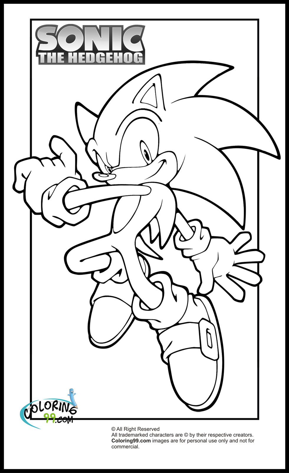 Sonic the Hedgehog Coloring Pages: 155 Exciting Designs for Speedy Fun 110