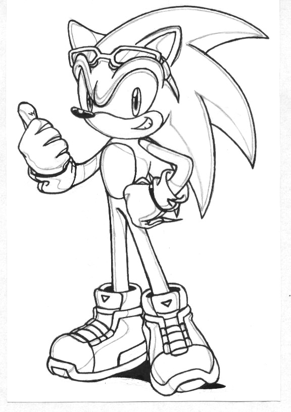 Sonic the Hedgehog Coloring Pages: 155 Exciting Designs for Speedy Fun 112