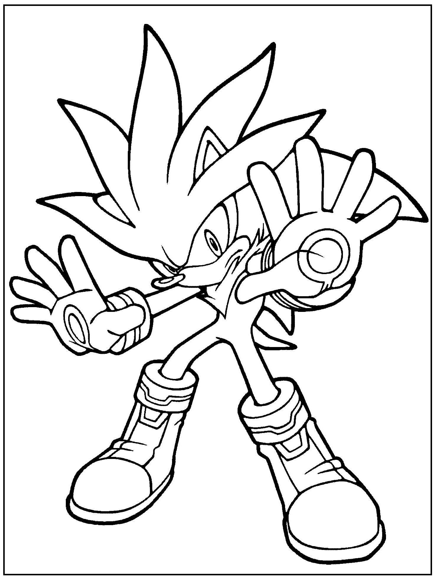 Sonic the Hedgehog Coloring Pages: 155 Exciting Designs for Speedy Fun 119